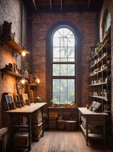 apothecary,cordwainers,apothecaries,bookbinders,stationers,shoemakers,shoemaking,storerooms,printshop,bootmakers,herbology,schoolroom,scullery,middleport,storeroom,victorian kitchen,brandy shop,sewing room,soap shop,ironmongers,Illustration,Realistic Fantasy,Realistic Fantasy 26