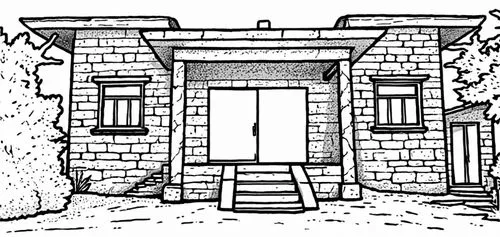 houses clipart,house drawing,coloring pages,tuff stone dwellings,coloring page,stone houses,Design Sketch,Design Sketch,Rough Outline