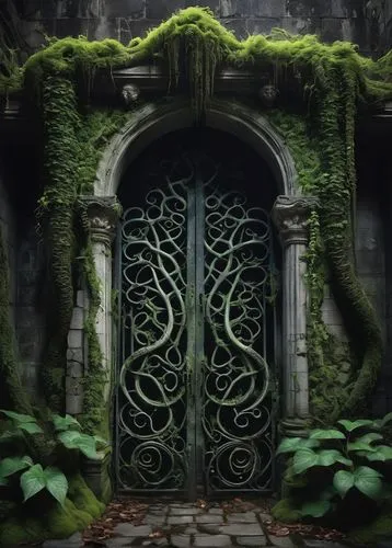 garden door,iron door,labyrinthian,the door,doorways,portal,stone gate,doorway,iron gate,the threshold of the house,old door,threshhold,entrada,front door,hrab,creepy doorway,doors,wood gate,witch's house,door,Unique,Design,Knolling