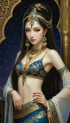 mastani,gandhari,oriental princess,surana,arundhati,persia,Illustration,Realistic Fantasy,Realistic Fantasy 08