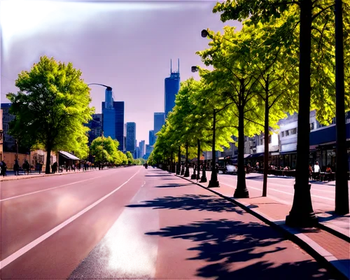 city highway,city scape,boulevard,tram road,bicycle path,bicycle lane,bike path,bikeway,urban landscape,hakeim,asphalt road,avenue,tree-lined avenue,street view,virtual landscape,cityscapes,streetscape,freewheelin,carfree,boulevards,Photography,Documentary Photography,Documentary Photography 11