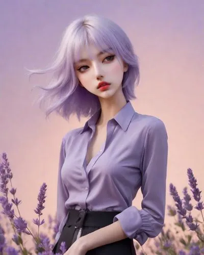 violetta,bjd,la violetta,violette,violet,fashion doll,violet head elf,ayane,japanese sakura background,model doll,violeta,lalonde,lilac,lavender,enid,fashion dolls,purple background,anabel,artist doll,maiden anemone