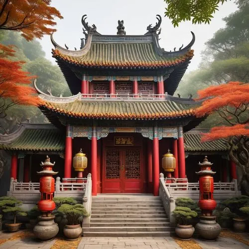 buddhist temple,asian architecture,wudang,hall of supreme harmony,yangquan,hengdian,hanging temple,hanhwa,jinyuan,zhaozhou,jingshan,xiangshan,sanshui,yeongsanhong,tujia,qingcheng,dacheng,xingshan,qibao,shuozhou,Photography,Fashion Photography,Fashion Photography 25