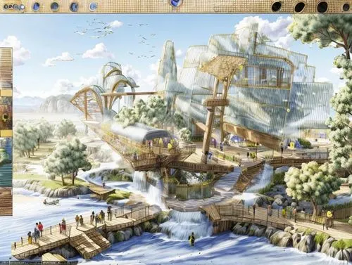 fantasy world,fantasy city,fairy world,3d fantasy,jigsaw puzzle,elves flight,sea fantasy,children's background,picture puzzle,bird kingdom,amusement park,rainbow world map,playmat,dream world,concept art,puzzle,fairy village,fantasy landscape,theme park,fantasy picture