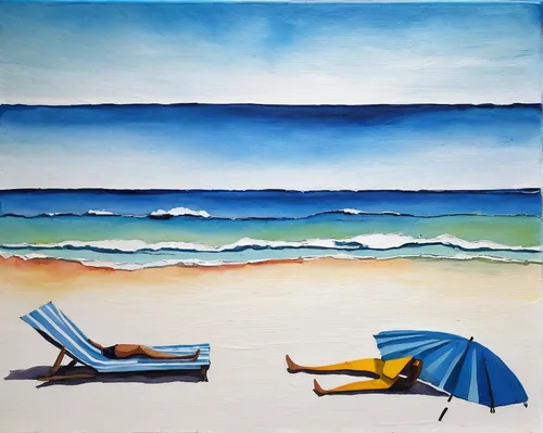 beach furniture,beach chairs,deckchair,deckchairs,beach chair,summer beach umbrellas,deck chair,beach landscape,sunlounger,beach umbrella,umbrella beach,sea beach-marigold,beach background,beach hut,watercolor painting,dream beach,beach scenery,sea beach,watercolor blue,chair and umbrella,Illustration,Paper based,Paper Based 06