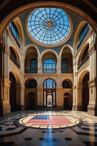 rudolfinum,mirogoj,konzerthaus berlin,glyptotek,bundesrat,louvre,nationalgalerie,the center of symmetry,hall of nations,inside courtyard,pinakothek,certosa di pavia,llotja,pinacoteca,uffizi,nationalmuseum,konzerthaus,rotunda,landtag,atrium,Art,Artistic Painting,Artistic Painting 40