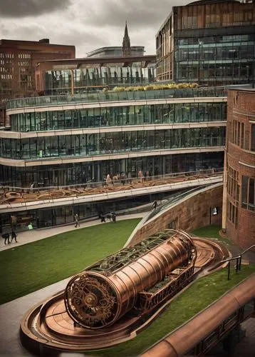 brindleyplace,castlefield,hafencity,bullring,heatherwick,broadgate,anderston,the european parliament in strasbourg,strathclyde,abertay,pancras,mancunian,blavatnik,bicocca,broadmead,pierhead,fearnley,finnieston,urbis,oval forum,Illustration,Realistic Fantasy,Realistic Fantasy 13