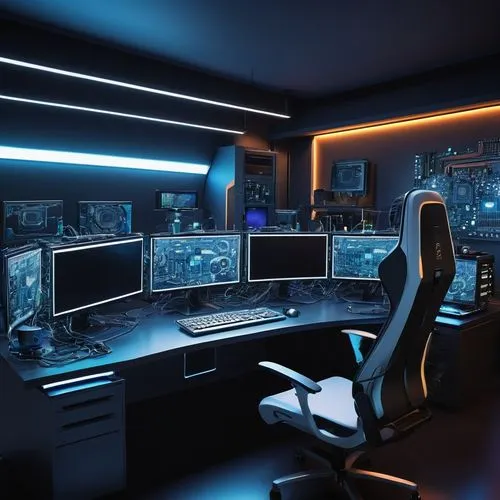 computer room,cybertrader,computer workstation,cyberscene,cybercafes,control desk,workstations,control center,the server room,cyberpatrol,spaceship interior,computerized,cyberport,working space,cybersquatters,monitors,cyber crime,cybertown,monitor wall,cyberarts,Illustration,Abstract Fantasy,Abstract Fantasy 17