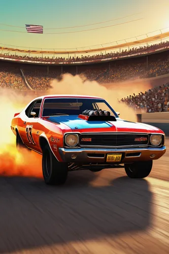 muscle car cartoon,amc javelin,muscle car,american muscle cars,dodge challenger,burnout fire,drag racing,car racing,pace car,dodge charger,dodge super bee,racing video game,sports car racing,automobile racer,amc amx,ford torino,mercury cyclone,american car,game car,challenger,Art,Artistic Painting,Artistic Painting 32