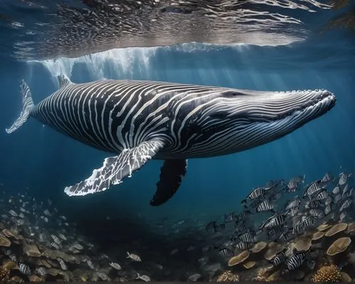 humpback whale,humpback,leatherback,macrocephalus,whale calf,underwater world,Photography,General,Fantasy