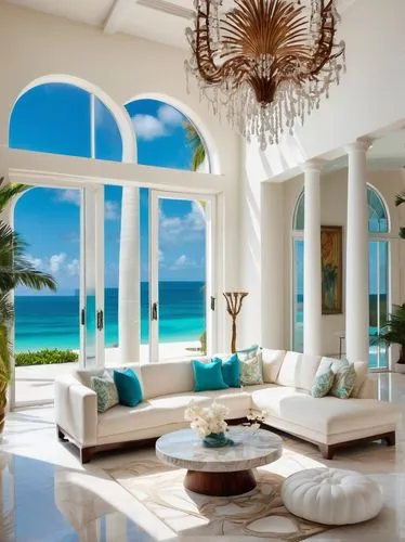 mustique,oceanfront,sunroom,luxury home interior,beach house,beachfront,ocean view,oceanview,window with sea view,palmbeach,beautiful home,caribbean,plantation shutters,holiday villa,caicos,providenciales,breakfast room,beachhouse,great room,stucco ceiling,Illustration,Black and White,Black and White 07