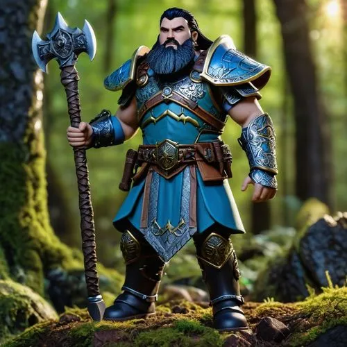 vax figure,dwarf sundheim,dwarven,thorin,svarog,gotrek,Photography,General,Realistic