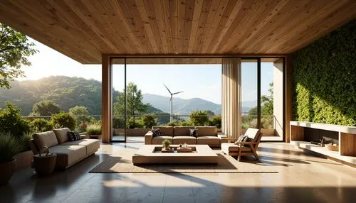 amanresorts,landscaped,intensely green hornbeam wallpaper,sunroom,boxwood,bamboo curtain,verandah,beautiful home,landscape design sydney,forest house,landscape designers sydney,interior modern design,green living,home landscape,living room,summer house,landscaping,modern living room,wooden decking,roof landscape