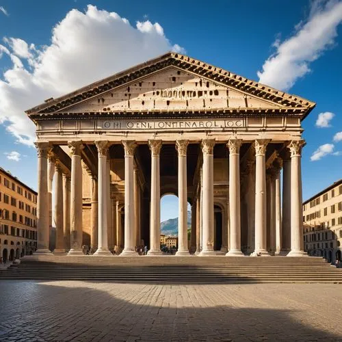 pantheon,glyptothek,bernini's colonnade,palladian,bramante,temple of diana,capitalia,neoclassicism,palladio,peristyle,piazza san pietro,neoclassical,eternal city,roman temple,ancient rome,roman forum,capitolium,classicism,piazzi,neoclassic,Art,Artistic Painting,Artistic Painting 07