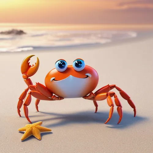 the beach crab,square crab,crab 2,crab,crab 1,rock crab,ten-footed crab,crabs,she crab,crustacean,fiddler crab,snow crab,crab cutter,freshwater crab,cinema 4d,christmas island red crab,red cliff crab,sea-life,3d render,3d model,Unique,3D,3D Character