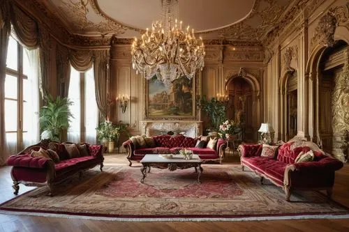 ritzau,ornate room,chateau margaux,villa cortine palace,royal interior,villa d'este,opulently,chateauesque,gournay,sitting room,villa balbianello,great room,opulence,rococo,dunrobin castle,chambre,ducale,chateau,opulent,palatial,Art,Classical Oil Painting,Classical Oil Painting 13