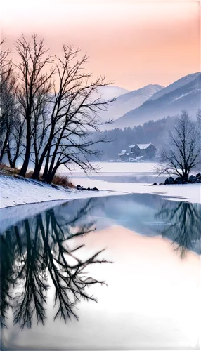 winter landscape,winter lake,ice landscape,frozen lake,driftless,snow landscape,winter background,prespa,waterscape,snowy landscape,river landscape,winter morning,panait,landscape background,winter dream,stillness,water reflection,reflection in water,gardnerville,winterreise,Art,Classical Oil Painting,Classical Oil Painting 21