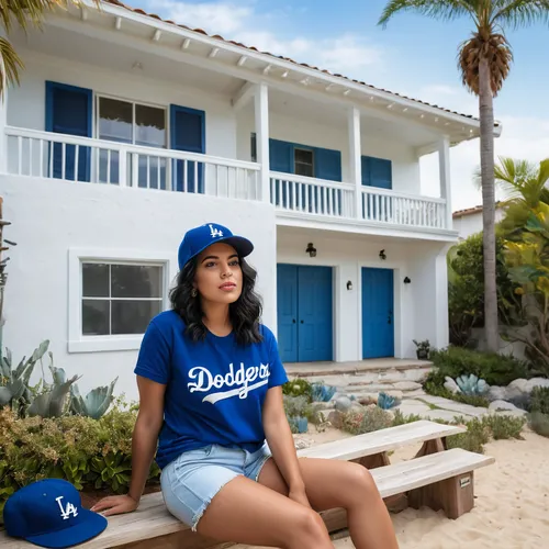 dodgers,dodger dog,beach house,majorelle blue,dodger stadium,baseball uniform,baseball cap,baseball player,beachhouse,dunes house,jackie robinson,leafs,royal palms,santa barbara,san diego,malibu,ventura,baseball stadium,american baseball player,baseball park,Photography,General,Natural