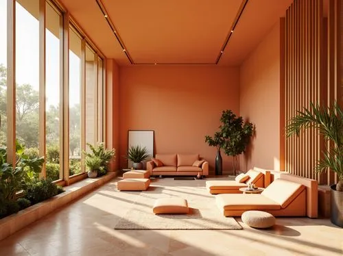 mid century modern,gold-pink earthy colors,mahdavi,midcentury,mid century house,living room,livingroom,corten steel,interiors,sunroom,sitting room,mid century,terracotta,minotti,modern living room,warm colors,peach color,modern decor,interior design,ochre