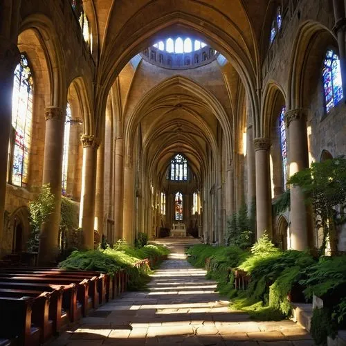 cloisters,abbaye de belloc,cloister,michel brittany monastery,abbaye,abbaye de sénanque,cathedrals,nave,monastic,transept,buttresses,the cathedral,lisieux,collegiate basilica,monasterium,cathedral,sewanee,sanctuary of sant salvador,buttressing,bourges,Photography,Artistic Photography,Artistic Photography 09