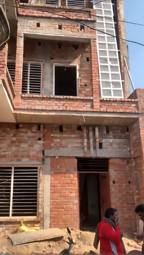 old brick building,kitchen block,dilapidated building,old building,build by mirza golam pir,building work,flour mill,bulandra theatre,block house,traditional building,core renovation,building construc