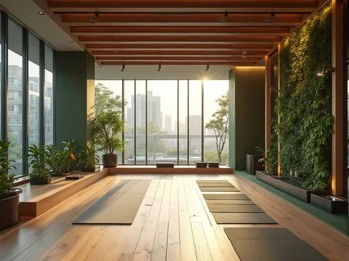 dojo,zen garden,japanese zen garden,vinyasa,sunroom,ashtanga,wellness,yoga mats,japanese-style room,fitness room,gaiam,zen,green living,loft,tea zen,roof garden,yoga mat,yogacara,sun salutation,modern room,Photography,General,Realistic