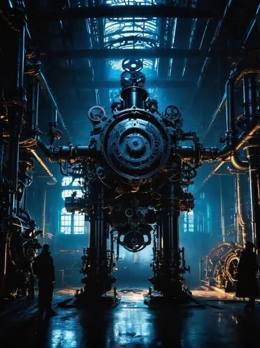 machinery,heavy water factory,engine room,steam engine,mechanical,engine block,steam power,engine,industrial,industrial plant,steampunk gears,machines,car engine,truck engine,machine,machine tool,industry 4,train engine,industrial hall,cog,Illustration,Black and White,Black and White 33