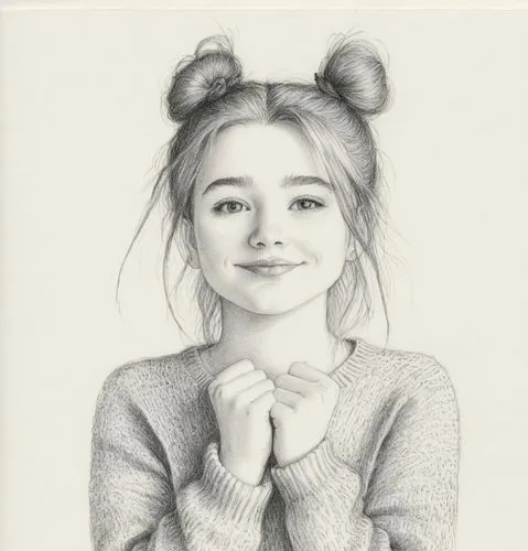 girl drawing,girl portrait,pencil drawing,graphite,pencil art,pencil,Illustration,Black and White,Black and White 13