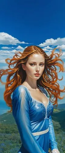 celtic woman,margairaz,margaery,xanth,blue enchantress,scotswoman,eilonwy,bluestocking,beleriand,fantasy picture,elona,eilean,tuatha,rapunzel,etain,little girl in wind,celtic queen,brigadoon,fairy tale character,seregil