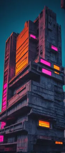 brutalism,brutalist,ziggurats,ziggurat,synth,monumentos,scampia,cybercity,cyberpunk,colorful facade,tetris,vab,metropolis,hypermodern,dystopian,kimmelman,mainframes,luminarias,blocks,urban towers,Conceptual Art,Sci-Fi,Sci-Fi 27