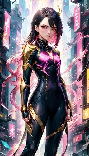 cyberpunk,nova,sprint woman,catwoman,shinjuku,silk,nico,aura,uruburu,cyber,persona,goddess of justice,ursa,masquerade,yang,libra,kayano,hong,fantasia,nebula guardian,Anime,Anime,General