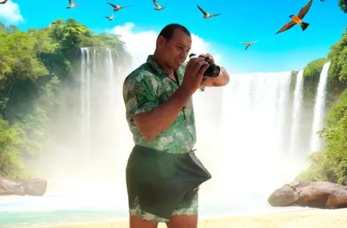 greenscreen,orton,green screen,guayabera,cachoeira,nature photographer