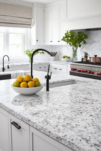 t3-123 worktops made of white ice granite, inspiration and tips for their use,granite counter tops,polished granite,countertop,tile kitchen,ceramic hob,kitchen remodel,kitchen design,granite,kitchen c