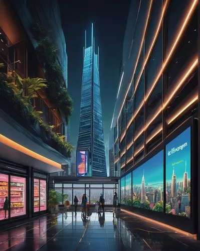 guangzhou,tallest hotel dubai,largest hotel in dubai,shanghai,futuristic architecture,lotte world tower,cybercity,dubay,shenzhen,the dubai mall entrance,dubia,damac,dubai,sky space concept,taikoo,emaar,chongqing,futuristic landscape,capitaland,shangai,Illustration,Retro,Retro 10