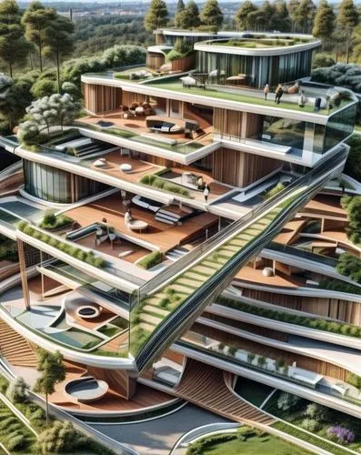 ecovillages,europan,bjarke,futuristic architecture,solar cell base,vinoly