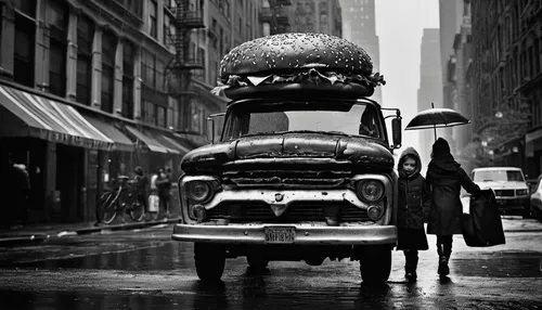 new york taxi,classic burger,big apple,cab driver,city car,new york streets,new york restaurant,girl and car,chrysler fifth avenue,luther burger,big hamburger,street food,burguer,street photography,fast-food,newyork,50's style,taxi cab,chrysler airflow,fastfood,Photography,Black and white photography,Black and White Photography 02