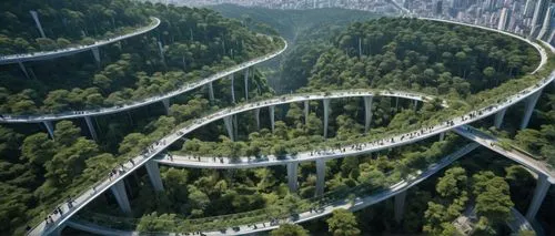 highway bridge,maglev,futuristic landscape,extradosed bridge,dragon bridge,scenic bridge,hairpins,moveable bridge,overpass,sweeping viaduct,cartoon forest,plant tunnel,road bridge,nürburgring,coaster,flyover,highway roundabout,race track,elevated railway,bridge,Photography,General,Natural