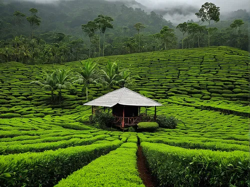 tea plantations,tea field,tea plantation,tea garden,tea plant,rice terrace,heart tea plantation,kerala,indonesia,ubud,ceylon tea,kangkong,rice fields,rice terraces,rice paddies,rice field,vietnam,southeast asia,ricefield,green landscape,Illustration,American Style,American Style 06