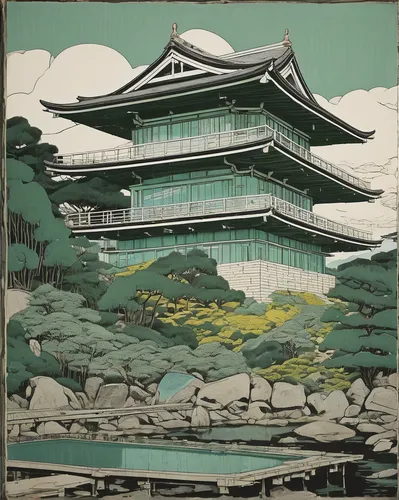 cool woodblock images,woodblock prints,ginkaku-ji,tsukemono,kinkaku-ji,japanese architecture,osaka castle,honzen-ryōri,kyoto,japanese art,kinkakuji,kumano kodo,matsumoto castle,japan landscape,woodblock printing,nanzen-ji,kinkakuji temple,kanazawa castle,terraced,travel poster,Art,Artistic Painting,Artistic Painting 07