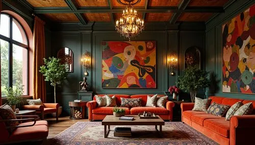 sitting room,interior decor,fromental,casa fuster hotel,gournay,contemporary decor,driehaus,maximalism,interior design,opulently,interior decoration,ornate room,great room,decor,bohemian art,breakfast room,living room,maximalist,interiors,decoratifs