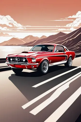 muscle car cartoon,ford mustang,mustang,american muscle cars,muscle car,mustang gt,stang,fastback,yenko,car wallpapers,mustang tails,bullitt,muscle icon,shelby,3d car wallpaper,illustration of a car,vanishing point,gtos,mustangs,cuda,Illustration,Black and White,Black and White 04