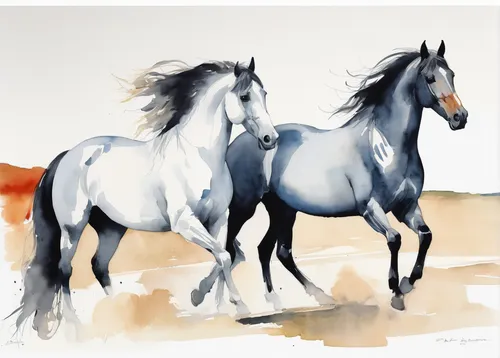 A heartwarming story of two horses forming an unbreakable bond in a cozy countryside stable.,white horses,arabian horses,horses,equine,arabian horse,painted horse,two-horses,a white horse,belgian hors