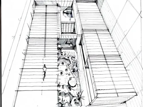 garment racks,escalator,frame drawing,multi-story structure,multistoreyed,elevators,compartment,shelves,metro escalator,shelving,architect plan,skeleton sections,walk-in closet,hallway space,technical