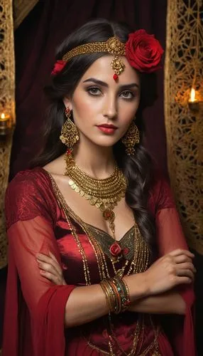 draupadi,mastani,indian bride,mandodari,yemeni,jahanara,sabyasachi,gandhari,satyavati,maharani,vaanii,jeweller,anokhi,rajasthani,indian woman,samiha,hydari,anarkali,sashti,sonam,Art,Classical Oil Painting,Classical Oil Painting 13