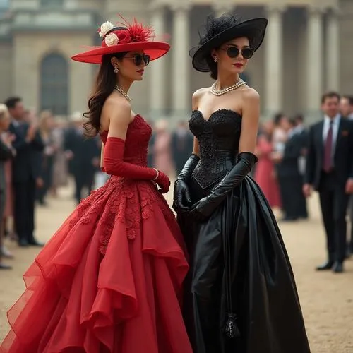 duchesses,ballgowns,parisiennes,milliners,ascot,julier