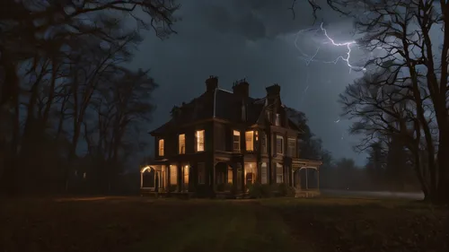 creepy house,haunted house,the haunted house,witch house,witch's house,abandoned house,lonely house,house insurance,haunted,house in the forest,ghost castle,thunderstorm,house silhouette,haunted castle,lightning strike,lightning storm,the house,thunderstorm mood,the threshold of the house,lightening,Photography,General,Natural