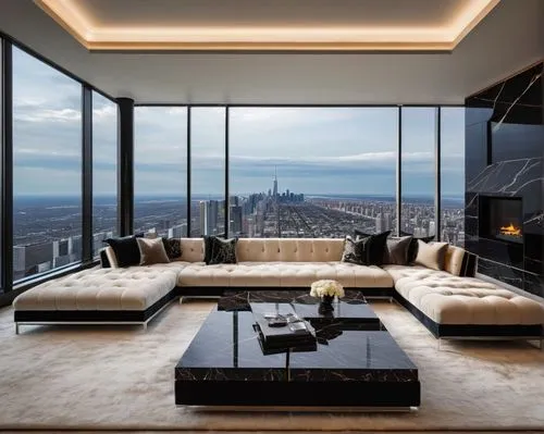 penthouses,luxury property,livingroom,modern living room,luxury home interior,damac,great room,sky apartment,living room,minotti,glass wall,apartment lounge,skyscapers,luxurious,luxury real estate,contemporaine,residential tower,appartement,interior modern design,luxury,Illustration,Black and White,Black and White 18