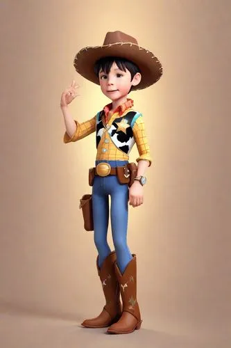 sheriff,cowboy beans,cowboy,scout,cowboy bone,toy's story,park ranger,toy story,stetson,cowgirl,playmobil,3d figure,3d model,cow boy,tracer,cowboys,western,ranger,banjo bolt,lasso,Digital Art,3D