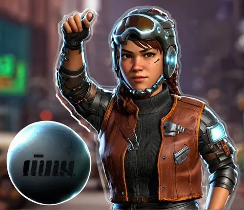 an animated character is holding the ball in front of her,aphra,zofia,holtzman,naela,organa,ana,Conceptual Art,Fantasy,Fantasy 26