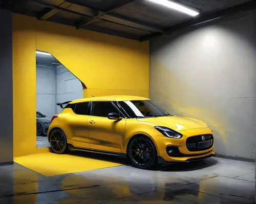 suzuki swift,hyundai veloster,opel adam,yellow car,mini,mini suv,nissan juke,3d car wallpaper,datsun sports,yellow wall,datsun/nissan z-car,infiniti,yellow brick wall,automotive exterior,mini cooper,q7,hot hatch,sport car,infiniti qx70,hyundai,Conceptual Art,Fantasy,Fantasy 03